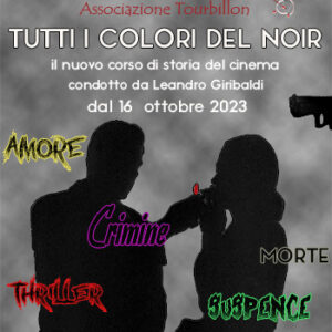 CORSO NOIR dal 16 ottobre – guarda il programma –